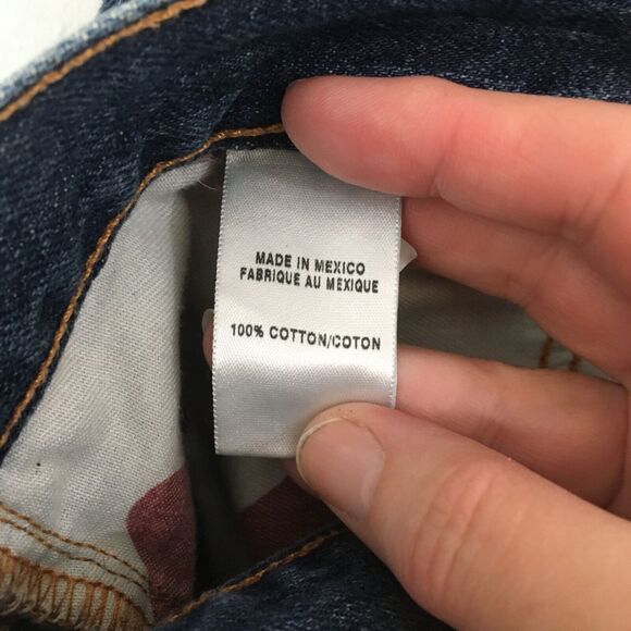 Lucky Brand Mens Blue Denim Relaxed Straight Leg Jeans, 2012 34 Short - Picture 9 of 11